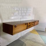 Scandinavian floating sideboard 1960