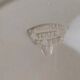 Set of 8 dessert plates Longchamp Terre de Fer model Cannes