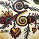 Two Quimper earthenware plates signed Fouillen circa 1960