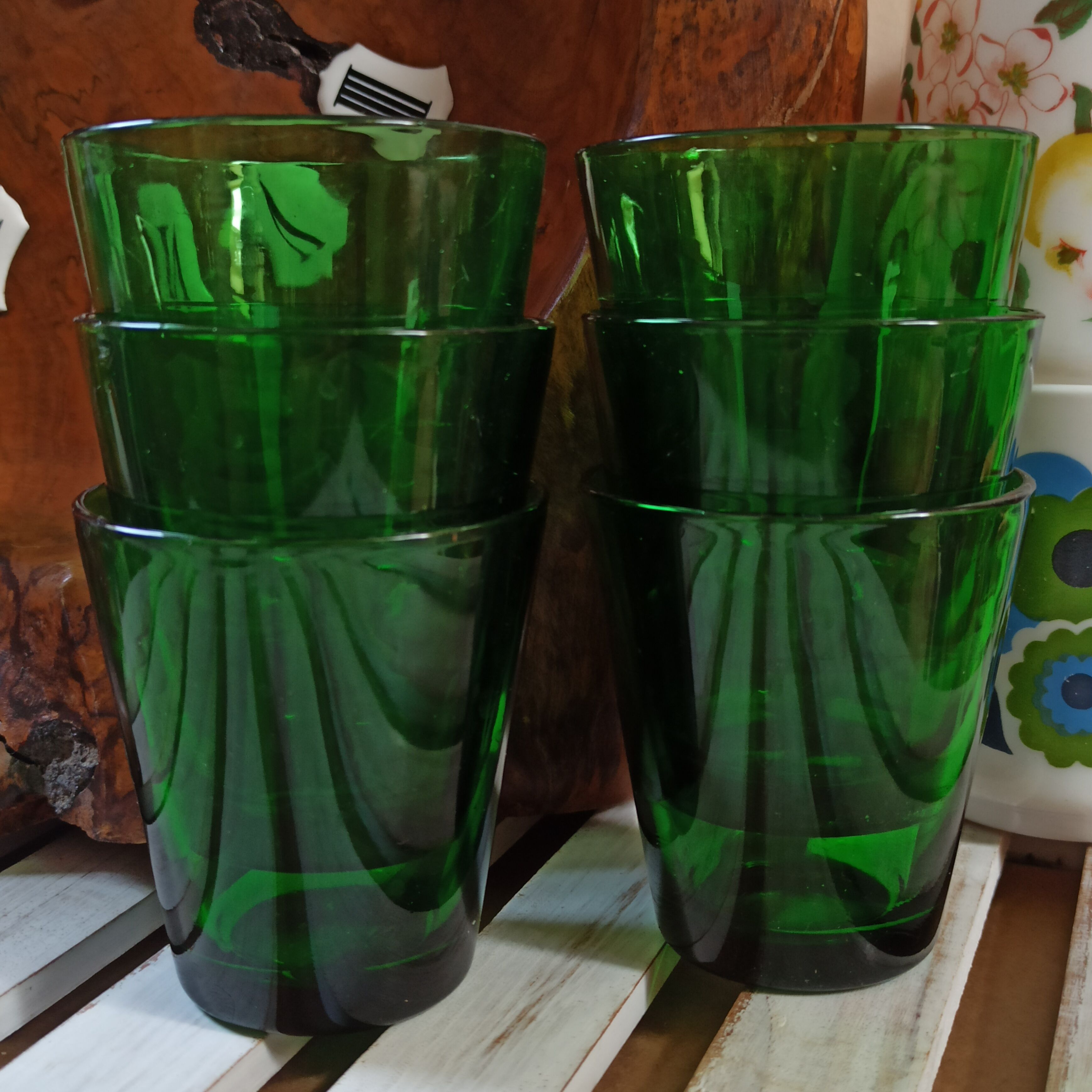 Vereco vintage glasses for Huilor
