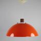 Pendant Lamp – Plastic and Teak, Model 549 – Uno & Östen Kristiansson for Luxus Vittsjö, Sweden, 1960s