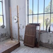 Bibliothèque étagère de métier 1950 démontable