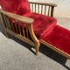 Morris velvet armchair