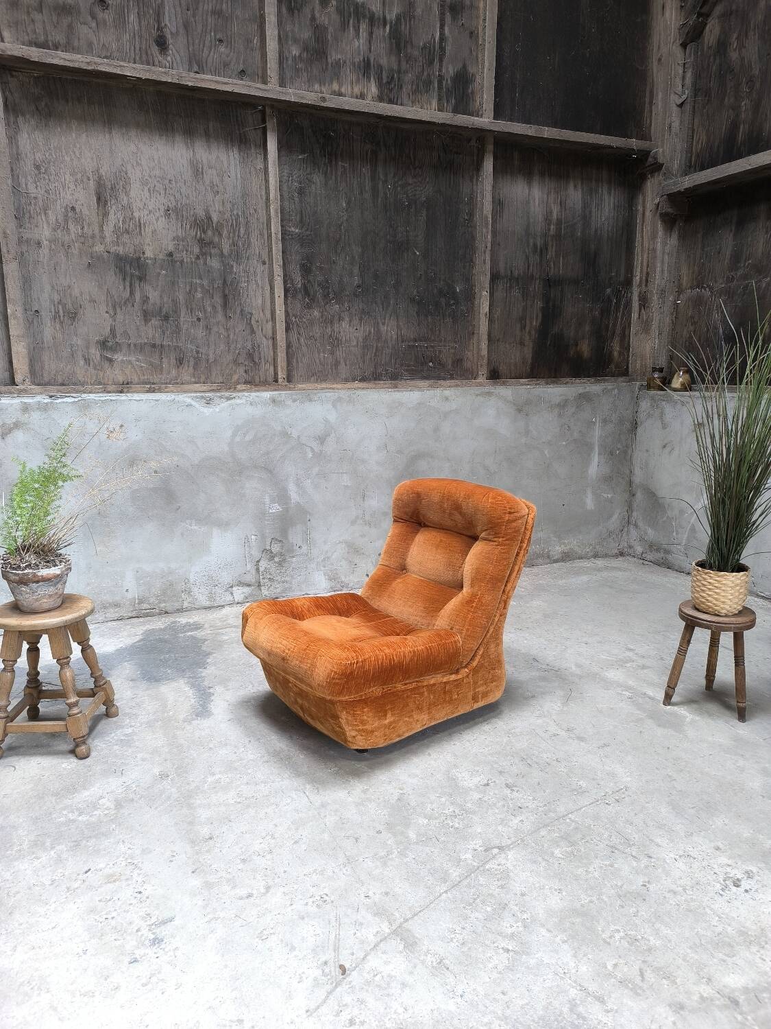 Airborne vintage armchair by Michel Cadestin