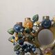 Artisanal chandelier tree of life Mexico in ceramic