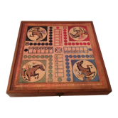 Old wooden / vintage game case 60-70s