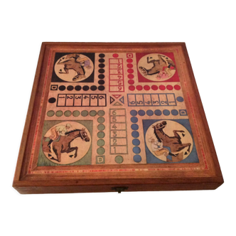 Old wooden / vintage game case 60-70s