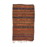 Anatolian handmade kilim rug 240 cm x 138 cm
