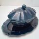 Tureen - Ceramic, Enamel, glossy cobalt blue glaze - 1970