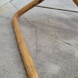 Vintage bamboo deck chair armchair 1950s Italy