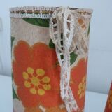 Pair of table lamp kitsch vintage bedside lamp