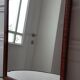 Mirror in wood and plaster painted art deco 30s