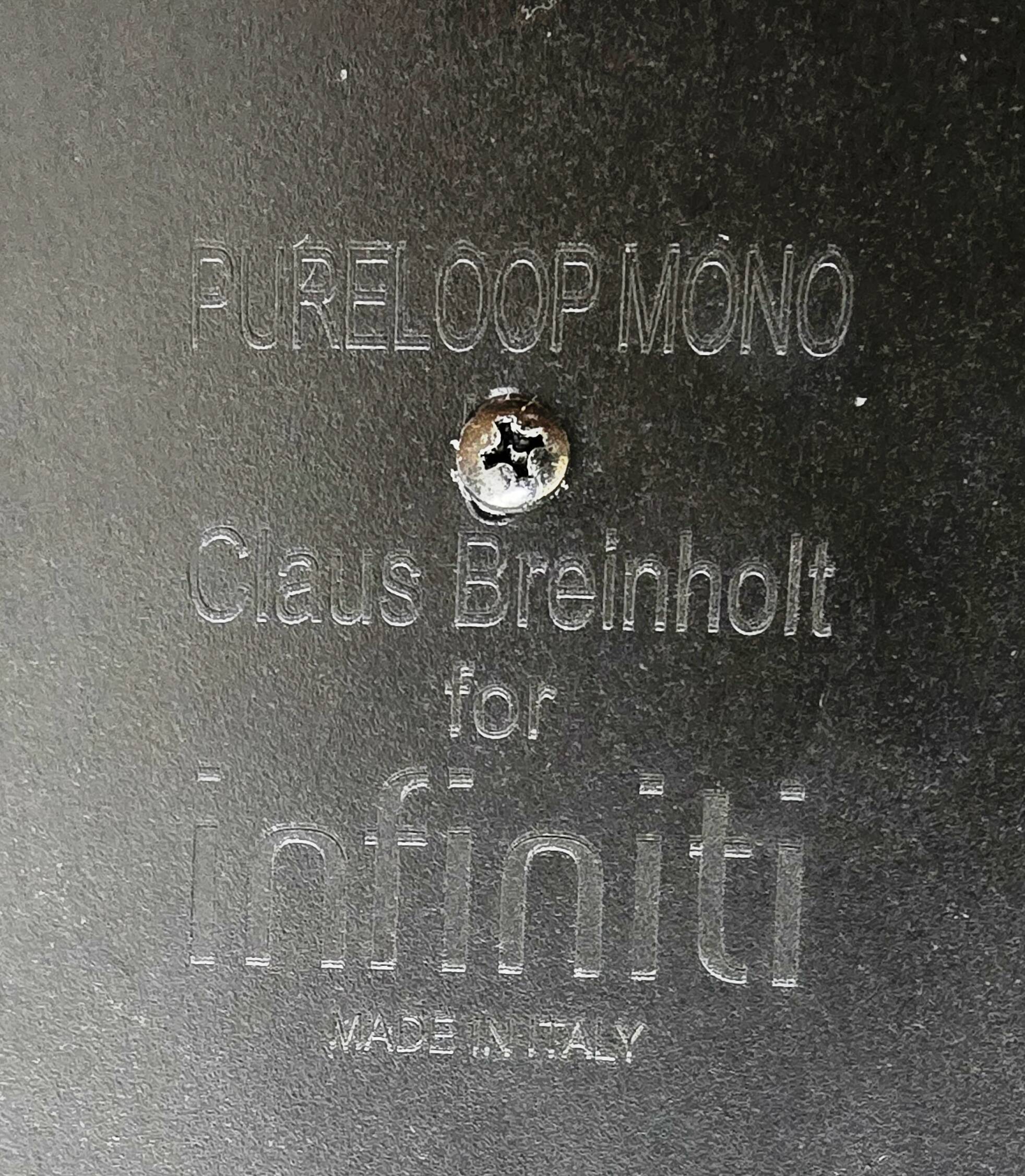 Set of 6 Pureloop chairs, Infiniti