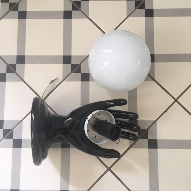 Pair of 70s/80s hands sconces