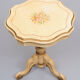 2 Classic Italian Craquelure Side Tables 1960s
