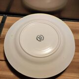 6 Dessert plates, Céranord