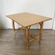 Vintage rattan coffee table