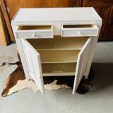 White parisian buffet - 2 drawers