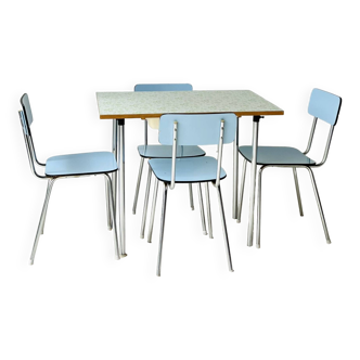 Chaises et table de salle à manger, 1970'