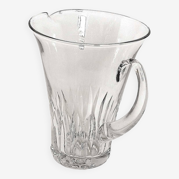 Vintage crystal carafe Height 21.7 cm