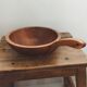 Service bowl, large bowl with wooden handle • Baribocraft • Canada