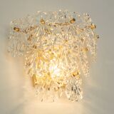 Wonderful Pair of Crystal Sconces by Kinkeldey, Germany, 1970s