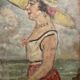 La baigneuse au chapeau jaune