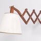 Scandinavian design scissors wall lamp, 1960’s