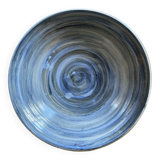 Vintage glazed terracotta dish