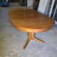 Table extensible Baumann en teck des années 60, (2 rallonges)