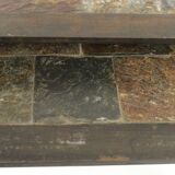 Tables from the 1960s-1970s wrought iron and slate