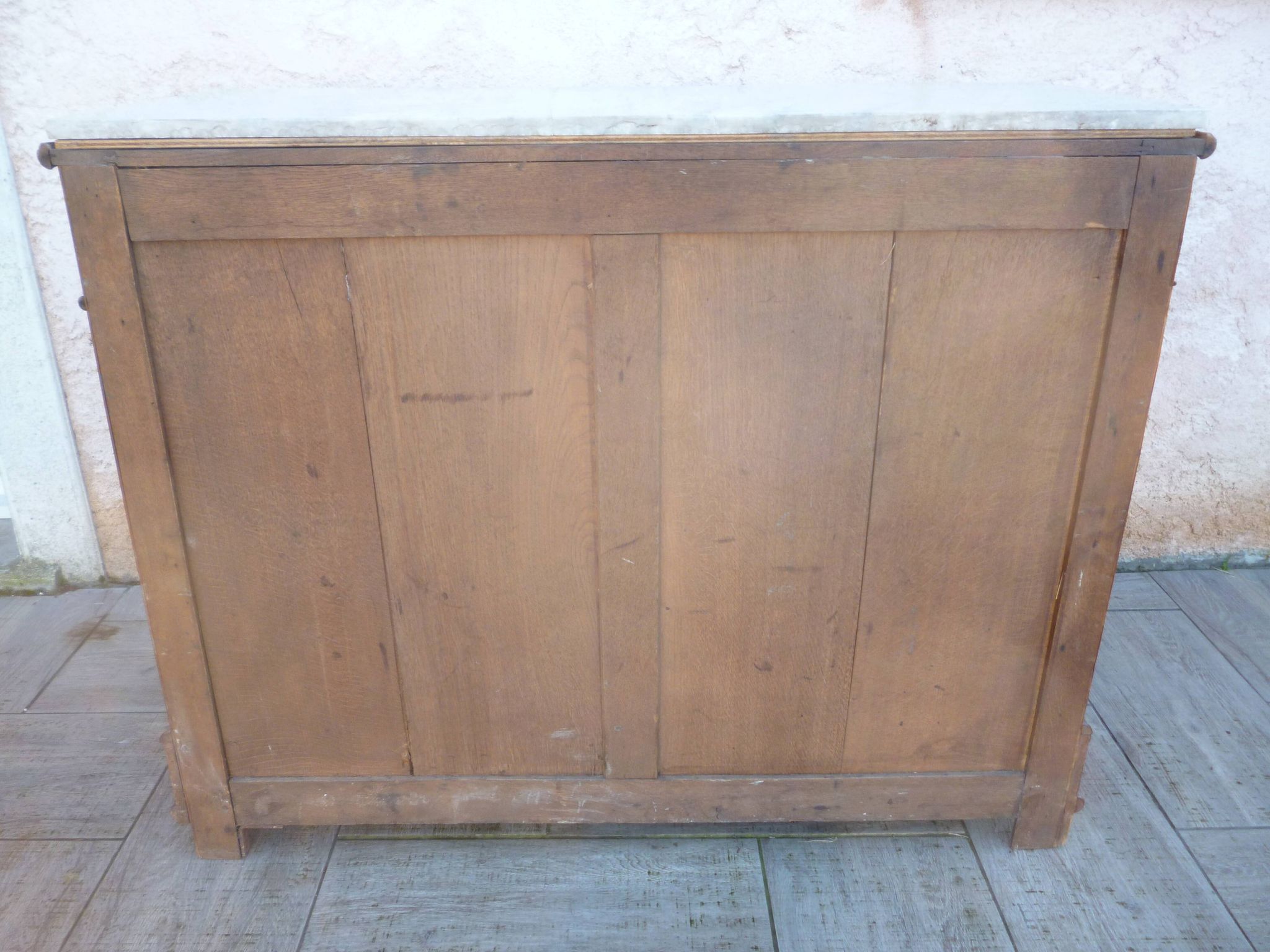 19th century faux bamboo dresser of Maison L Simon rue de Rivoli Paris