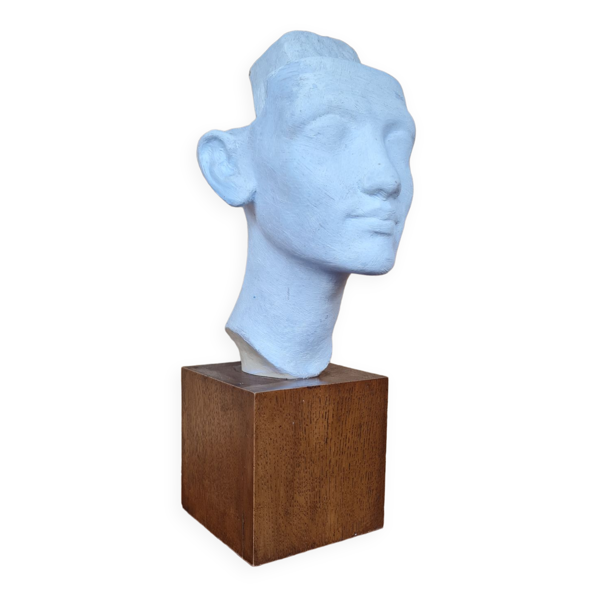 Bust of Nefertiti Louvre Museum Paris