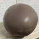 Pouf design by Antonio Pinto for Durlet leather rugby ball