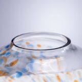 Glass table lamp by Olle Alberius for Orrefors Sweden, 1970s