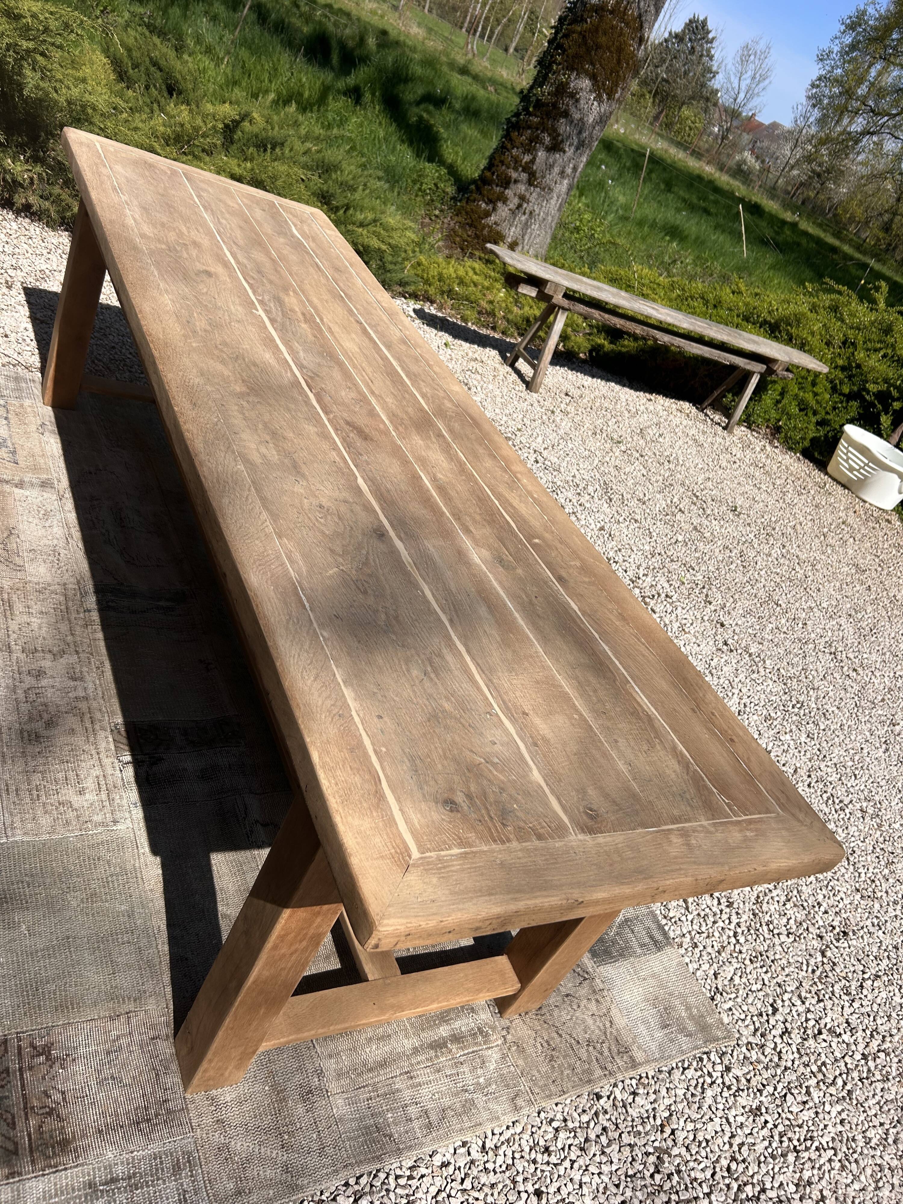 250cm renovated farmhouse table