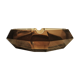 Cendrier en verre fumé