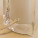 Lamp base with multiple layers of glass