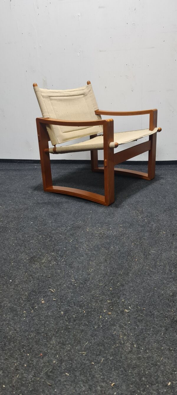 Fauteuil danois vintage en teck par Georg Jensen pour Bernstorffsminde