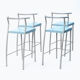 4 high stools "HI GLOB" by Philippe Starck, Kartell edition