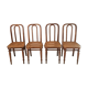 Lot de 4 chaises Thonet N41