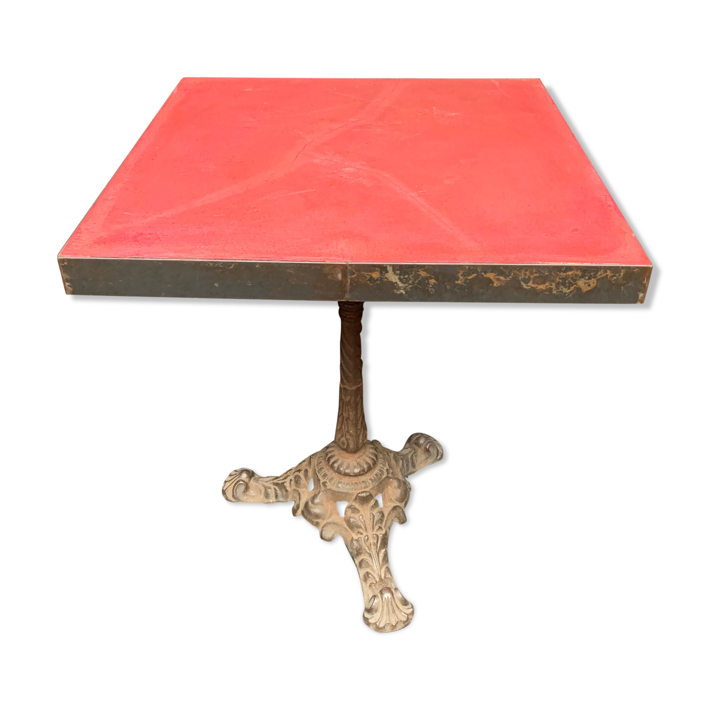 Bistrot table square period 1950