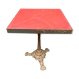 Bistrot table square period 1950