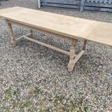 Table de ferme avec deux rallonges