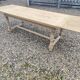 Farmhouse table with two extensions