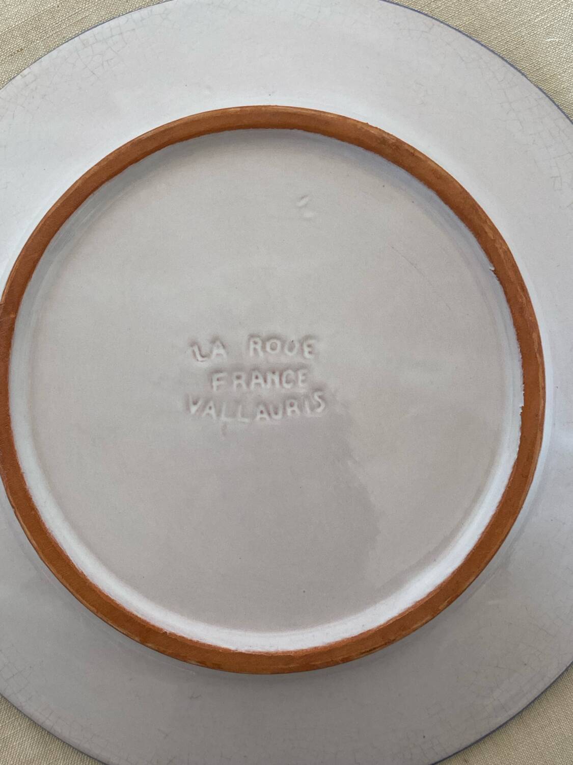 Plates La Roue Vallauris