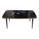 Table basse vintage pieds fuseaux