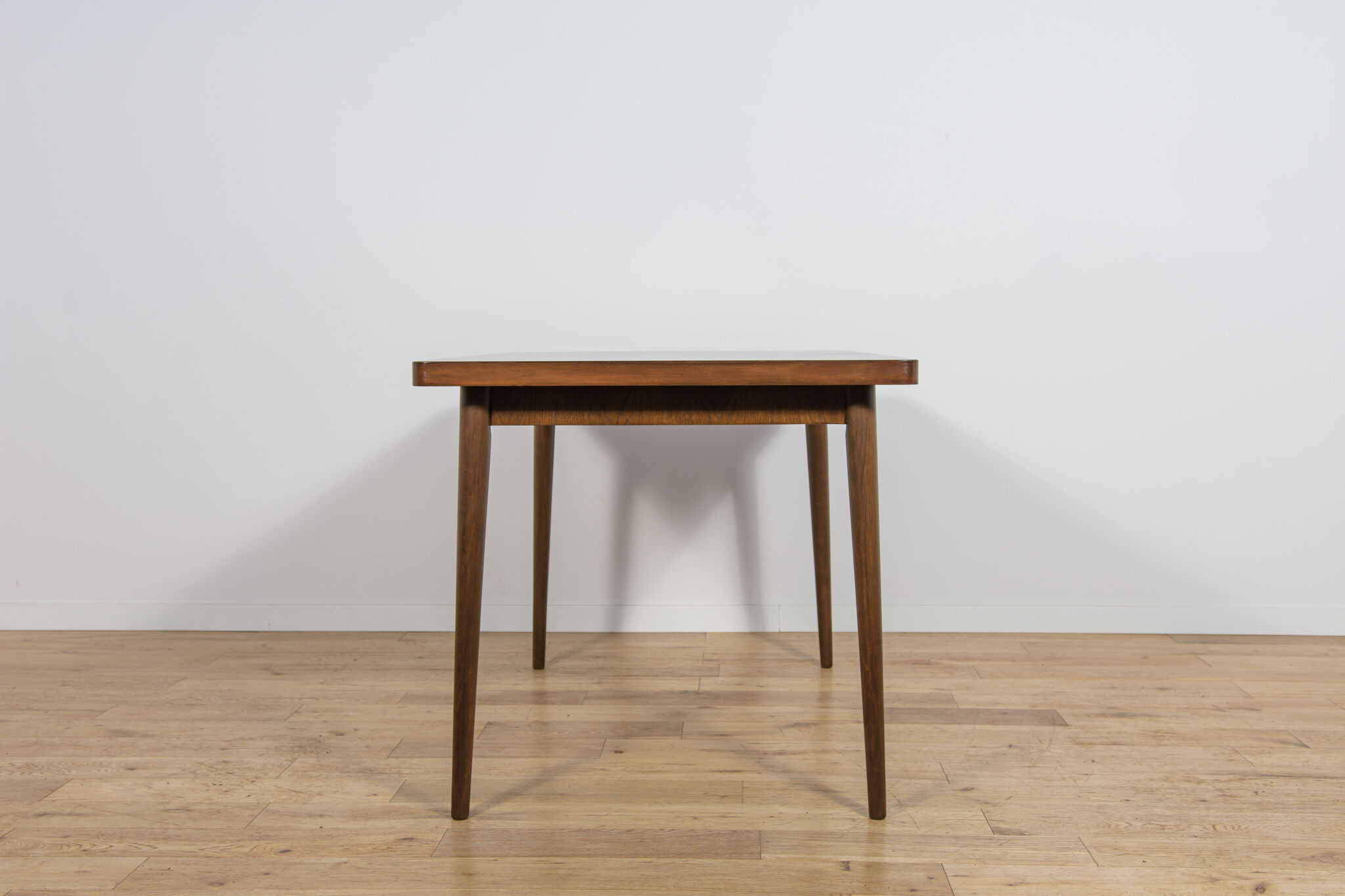 Mid Century Walnut Dining Table by Bohumil Landsman for Jitona, Czechoslovakia, 1960s