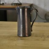 Black ceramic pitcher 1950s