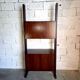 Modular bookcase in rosewood 60s